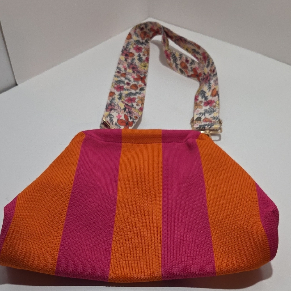 Striped Women's Crossbody/clutch